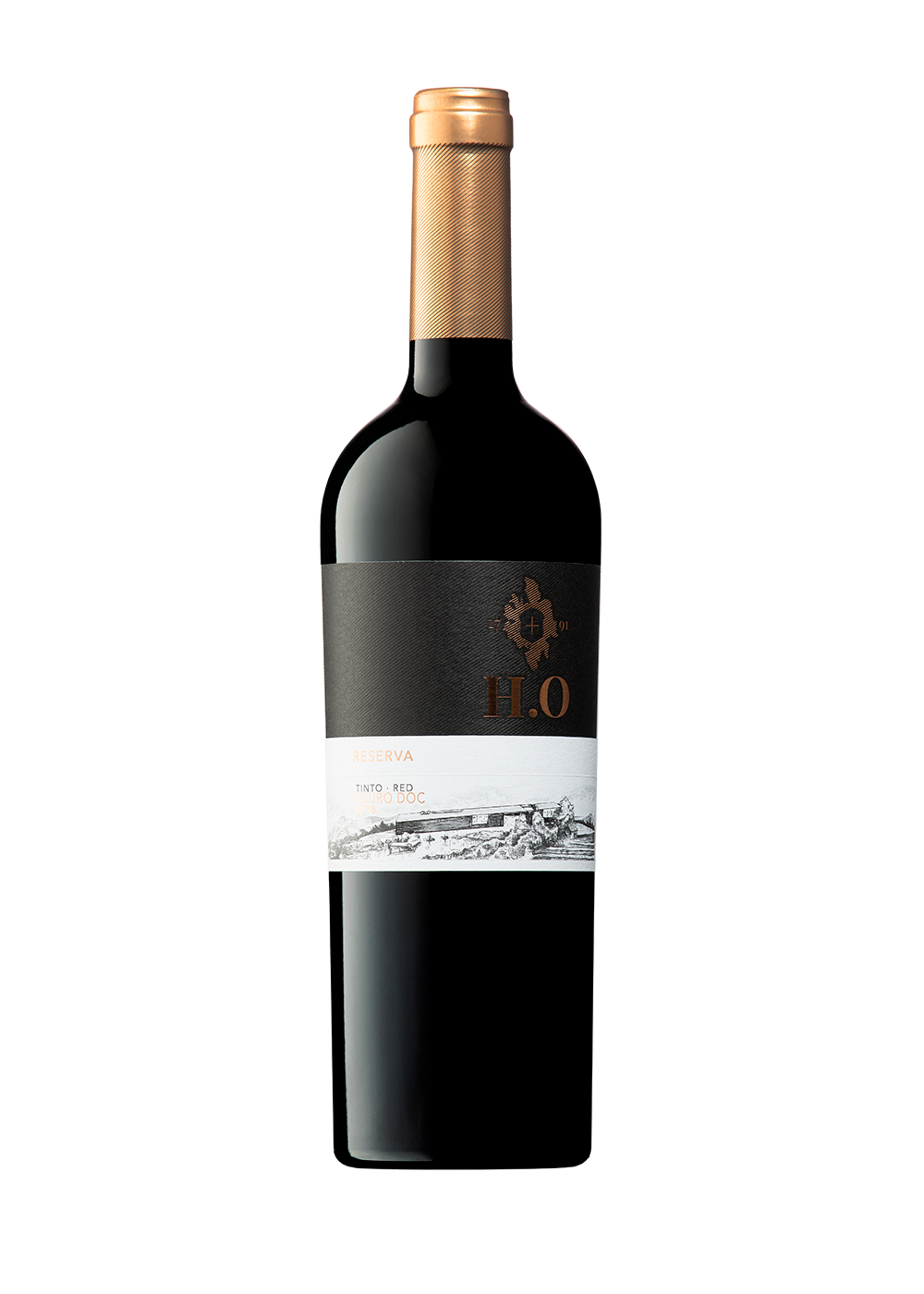 bottle of garrafa ho reserva tinto