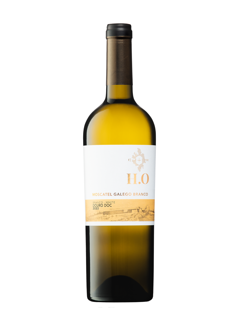 bottle of moscatel galego branco