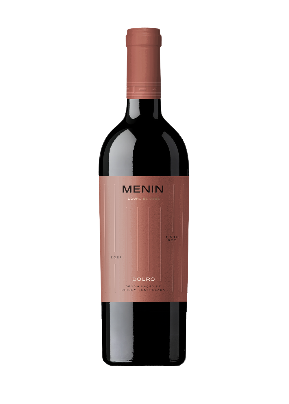 bottle of vinho Menin Rosé