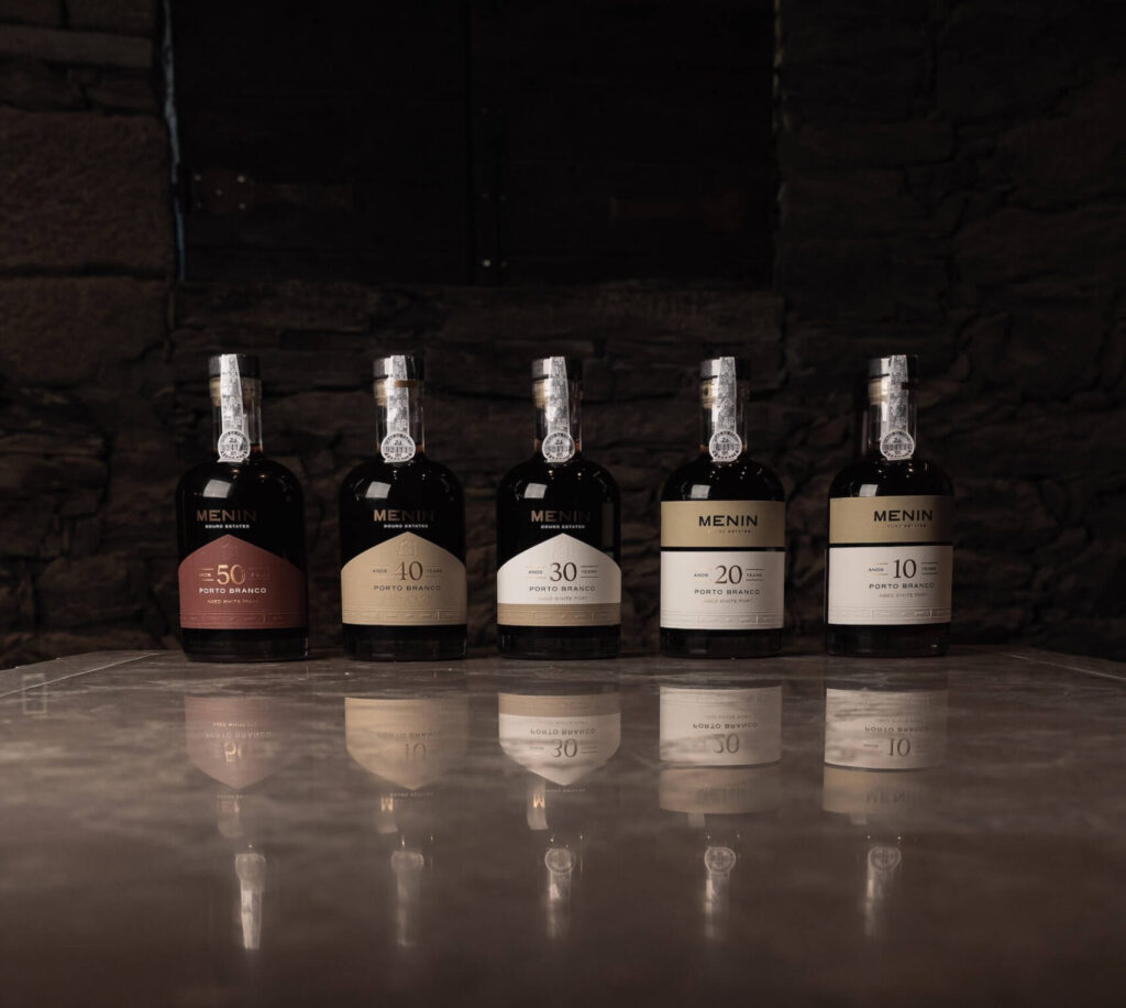 Vinhos do Porto Branco - 10 a 50 anos - da Menin Douro estates