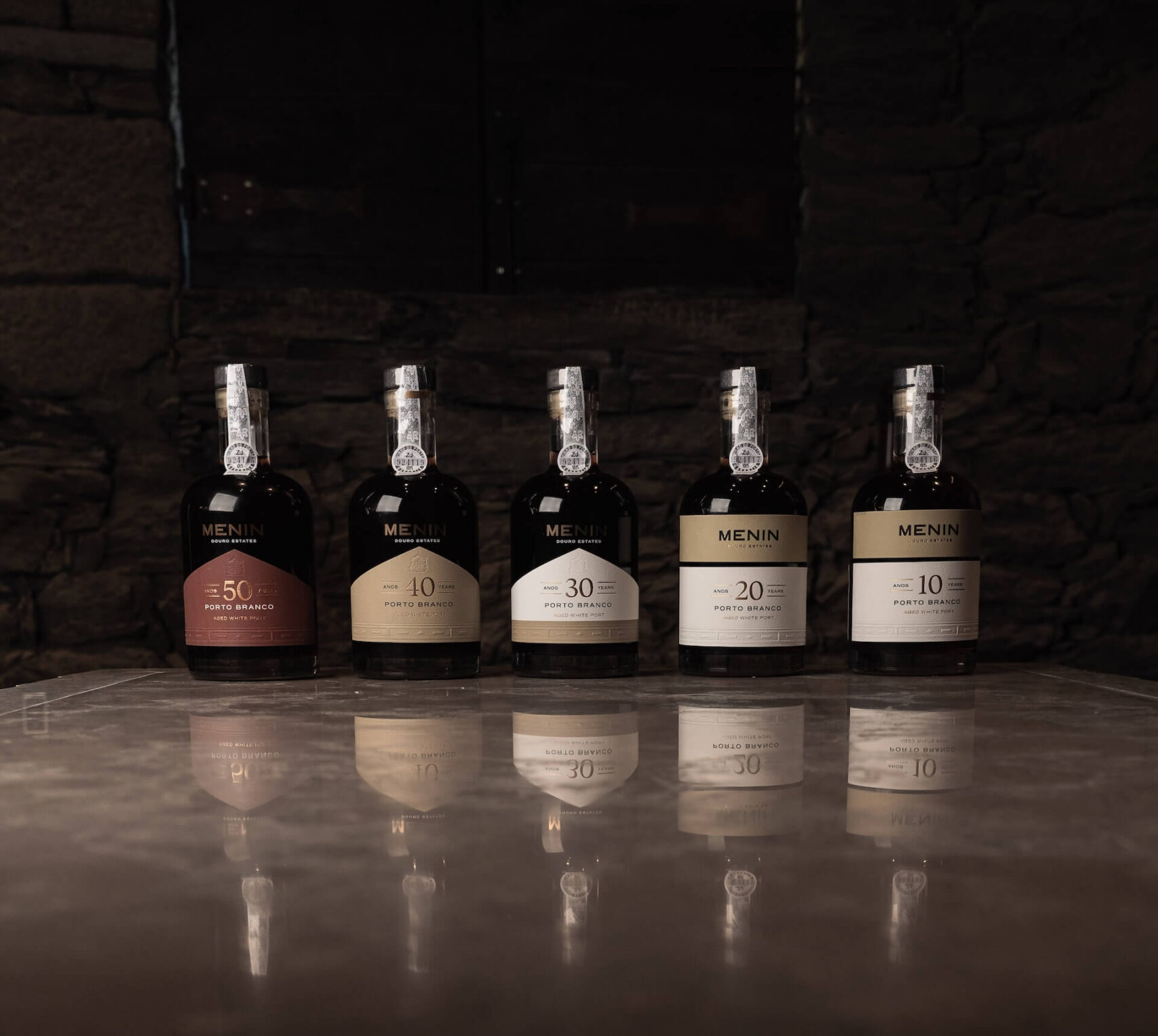 Vinhos do Porto Branco - 10 a 50 anos - da Menin Douro estates