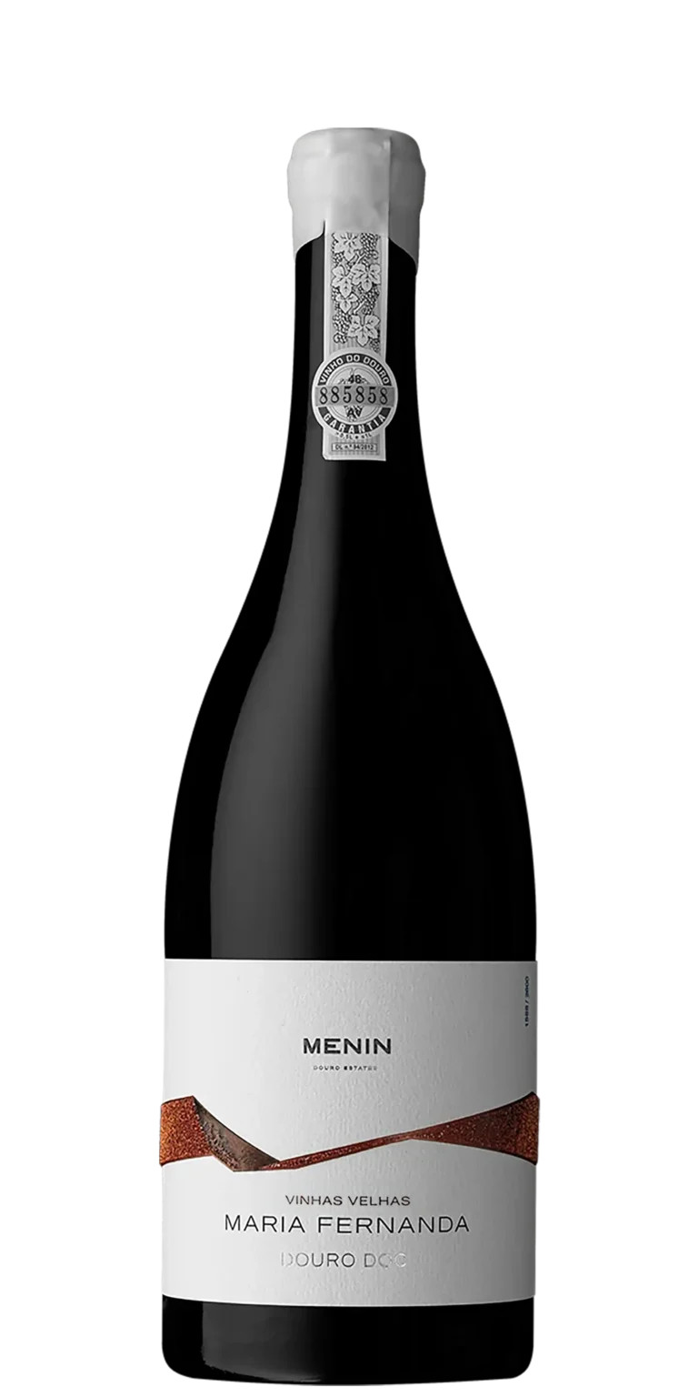 Foto de produto, sem fundo, do vinho Menin Maria Fernanda